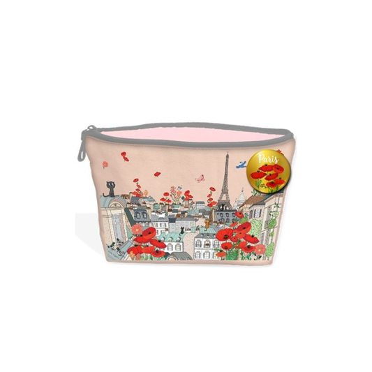 Pochette Coton Paris + Badge