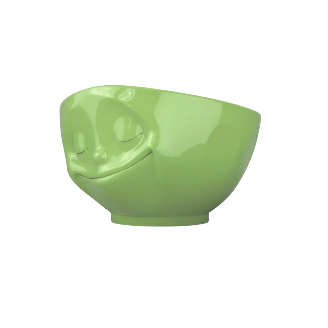 Bol visage “Sourire” vert clair