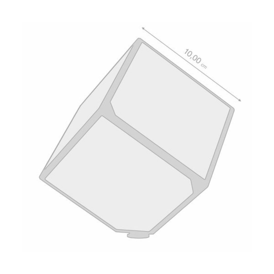 Horloge Photo Rotative – Kube 5 Photos 10×10 cm