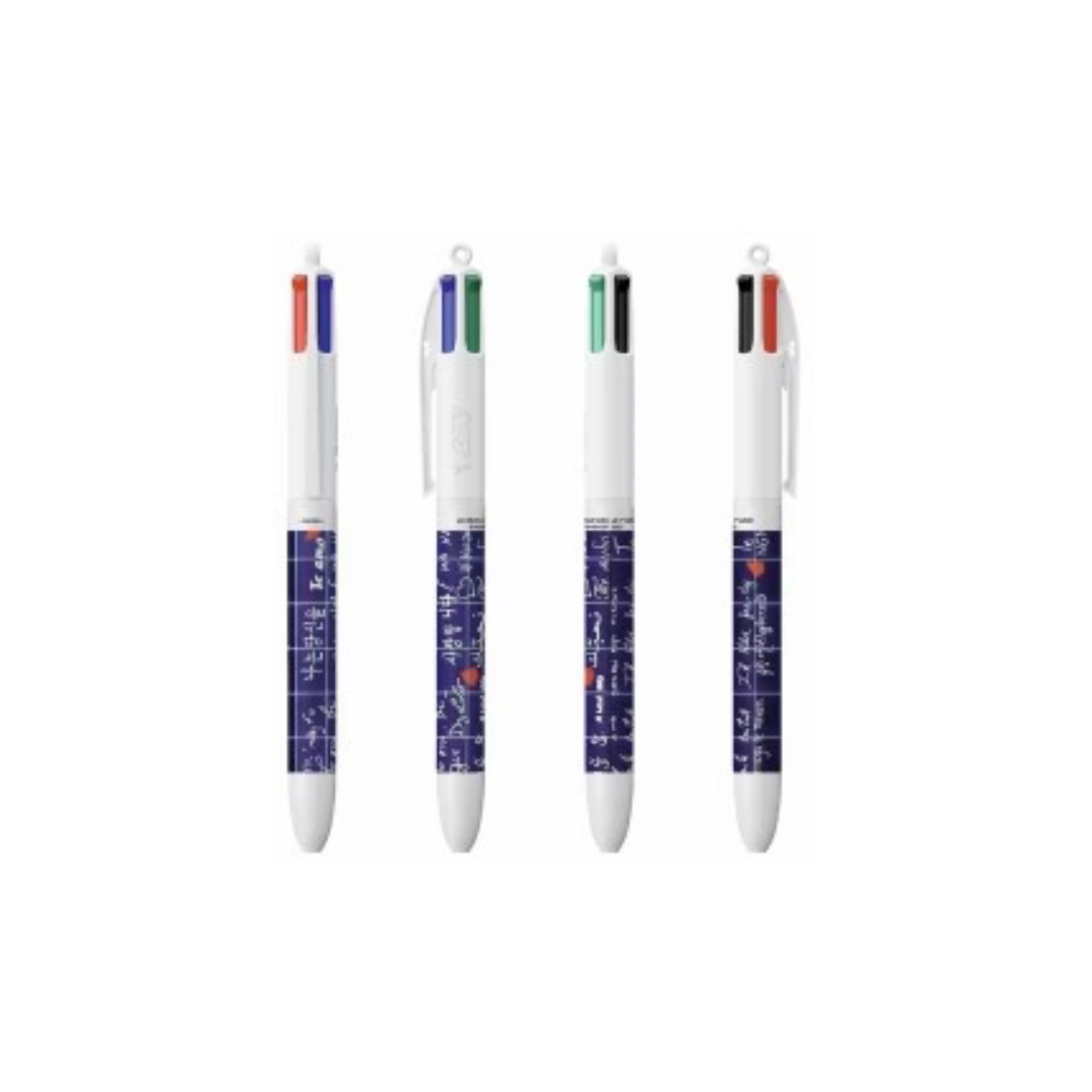 Bic 4 Couleurs - Mur des Je t’aime