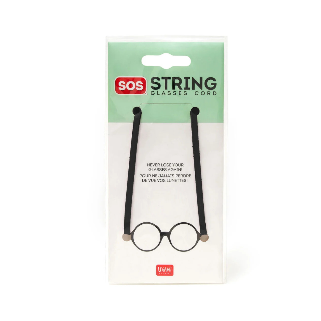 Cordon à Lunettes Noir