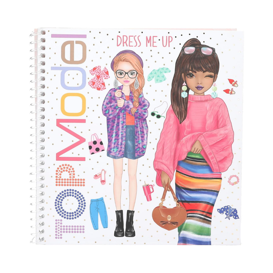 TOPModel – Dress Me Up Stickers Book
