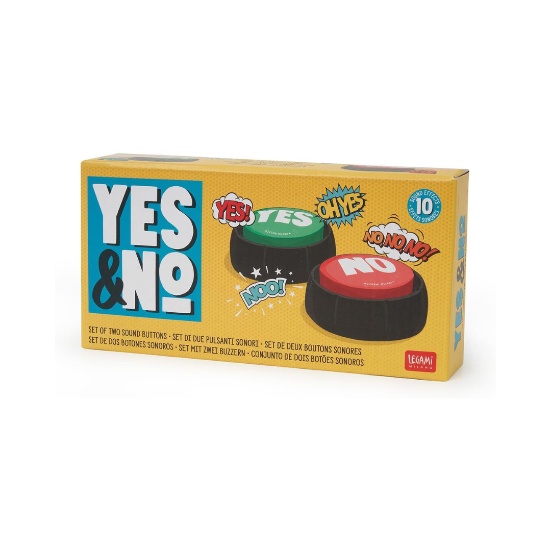 Set de deux Boutons Sonores – YES & NO