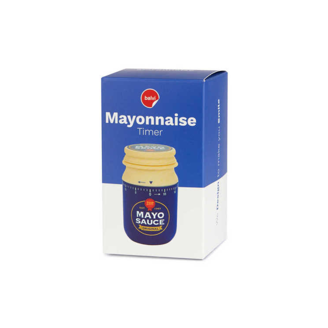 Minuteur de Cuisine Mayonnaise Vintage – Bleu