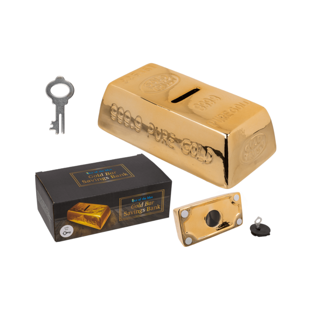 Gold Bar Savings Box