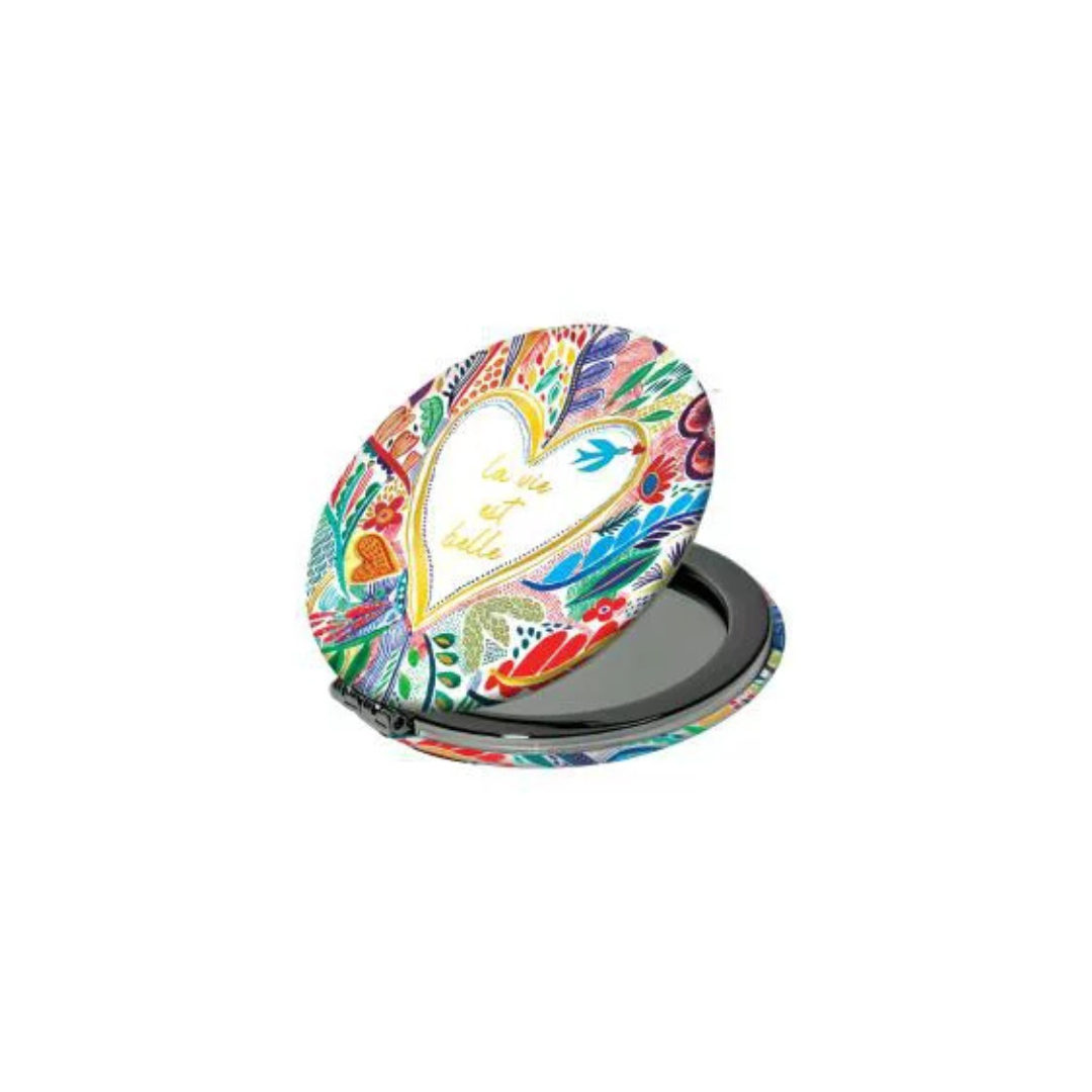 Miroir de Poche – Motifs Variés