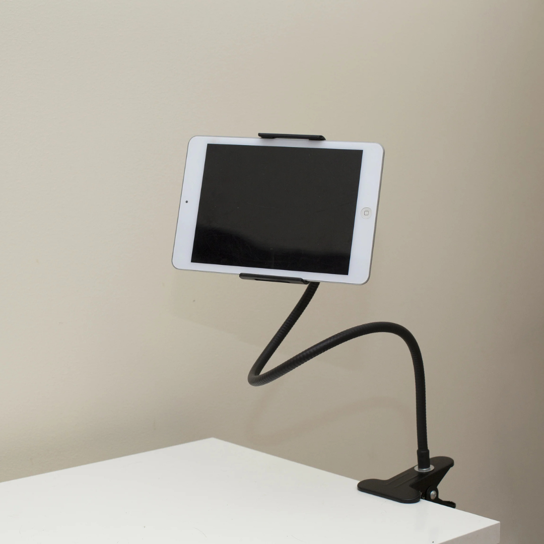 Support Tablette Flexible Noir