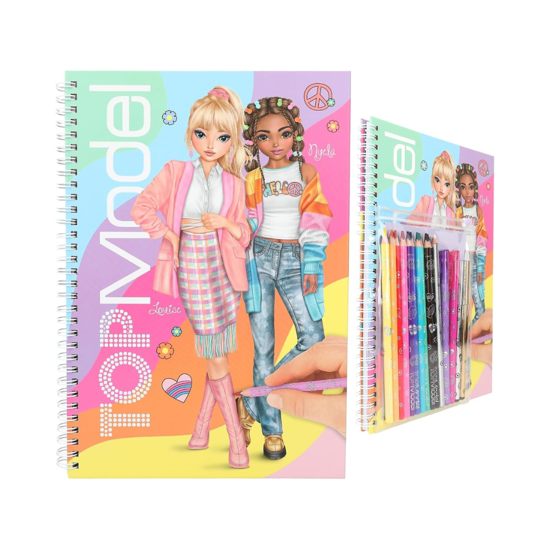 TOPModel – Kit de coloriage créatif
