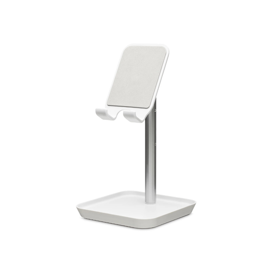 Support Téléphone Blanc Réglable