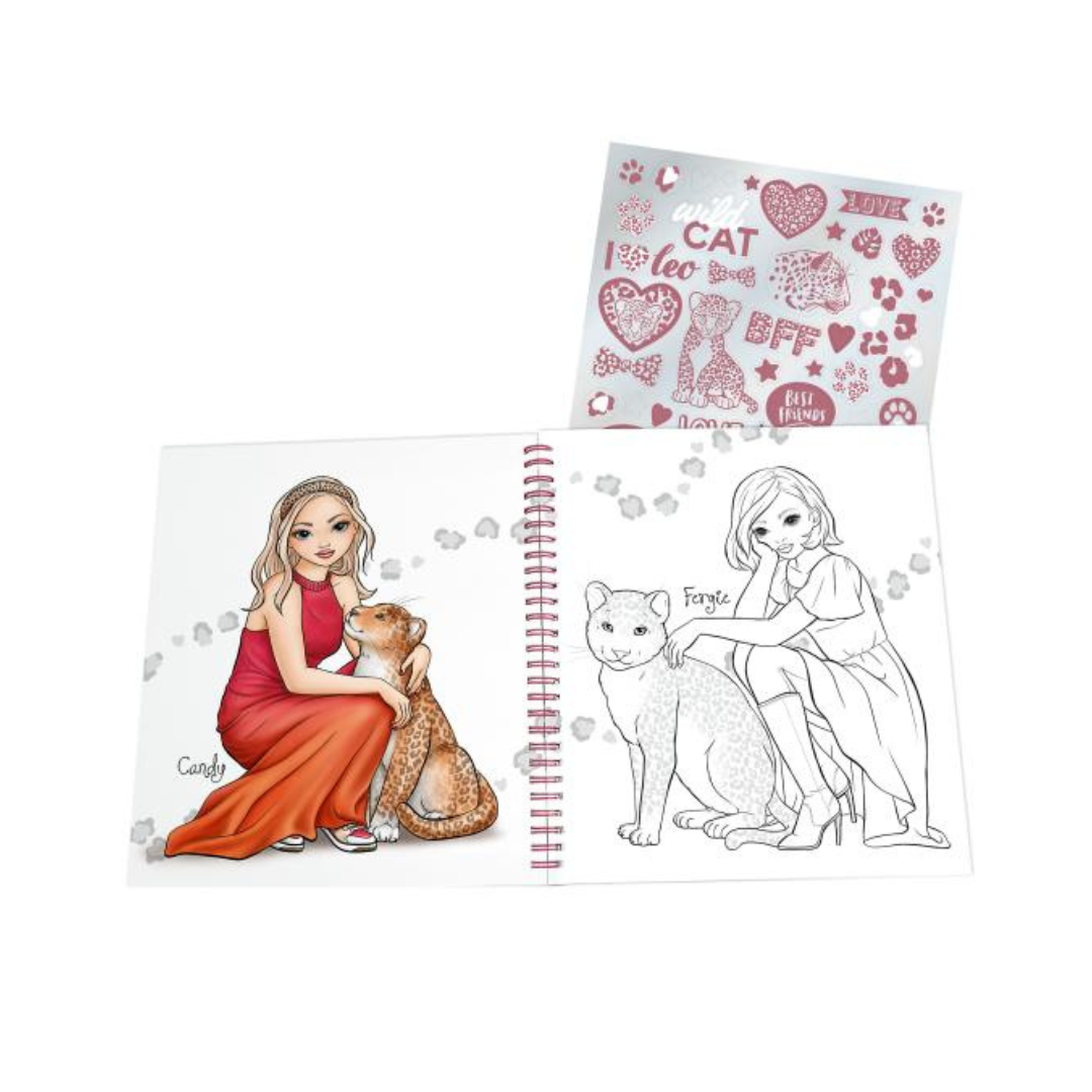 TOPModel – Colouring Book LEOHEART