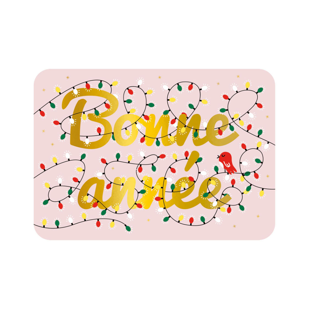 Carte postale illustrée – Messages & occasions