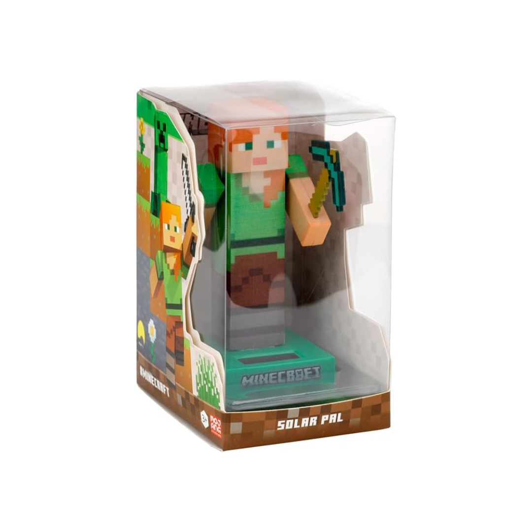 Figurine Solaire Minecraft – Alex