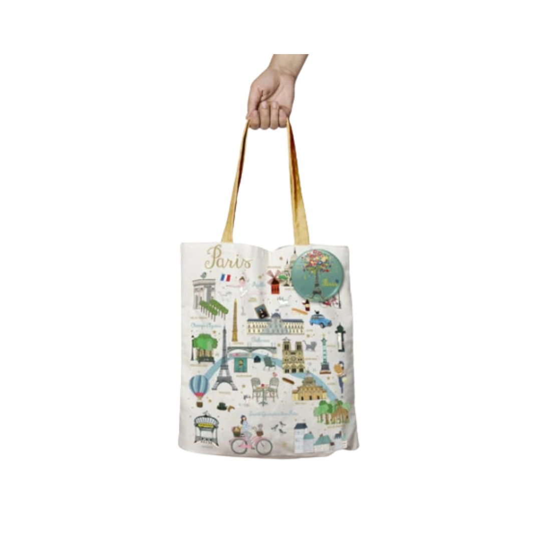Sac en coton – Les Monuments de Paris