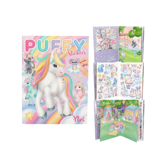 Puffy Stickers Book