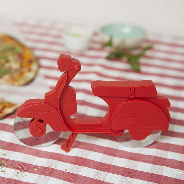 Roulette à Pizza Scooter