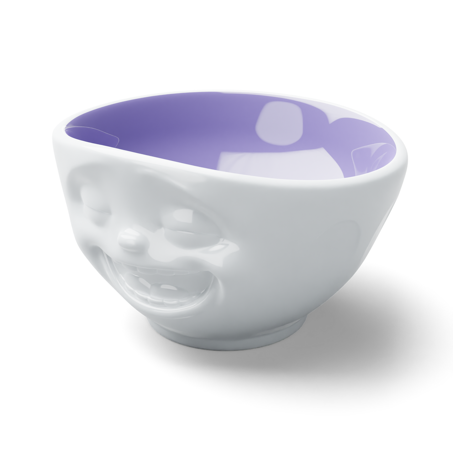 Bol visage “Rieur” lavande