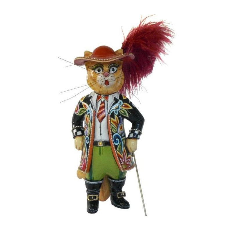 Figurine Chat botté Tom's drag company
