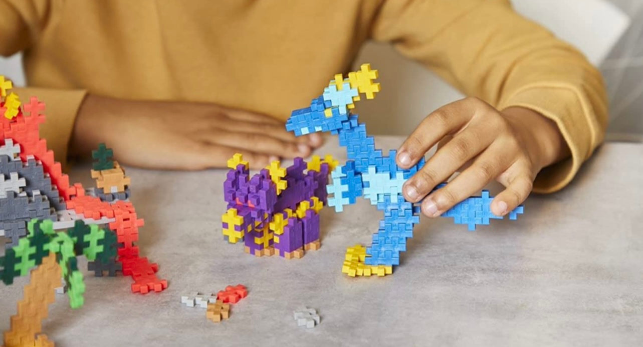 Jeu construction dinosaure