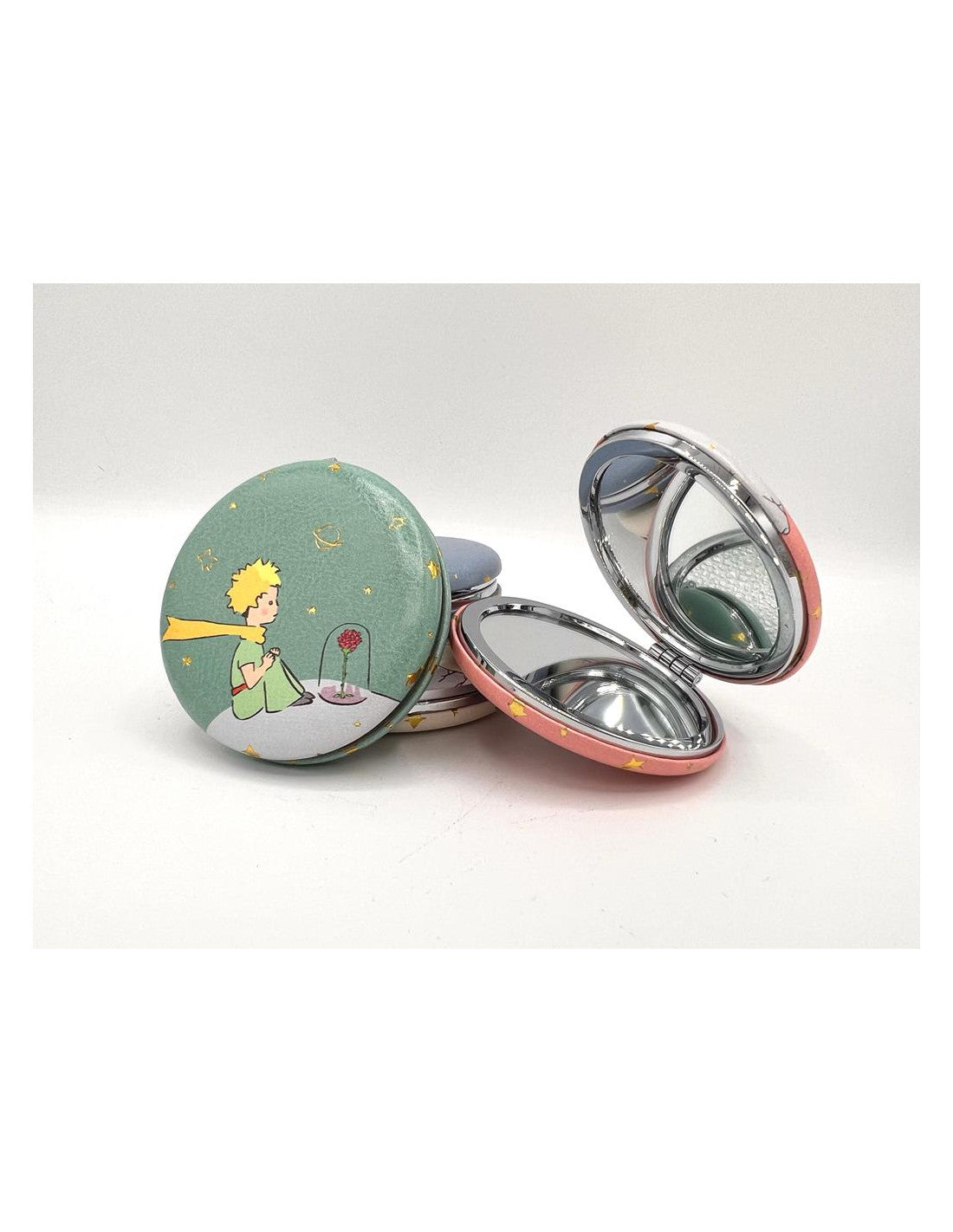 Miroir macaron Le Petit Prince modèle Montgolfière