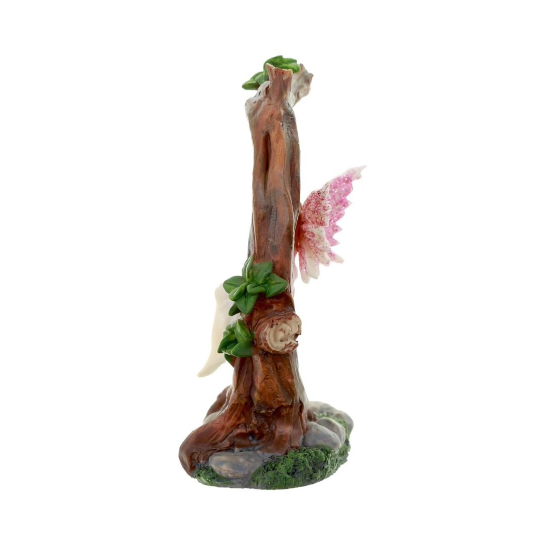 Figurine Fée des Fleurs sur Balançoire