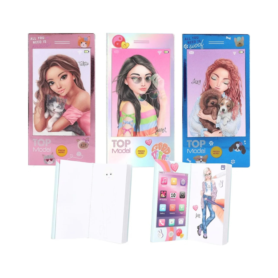 TOPModel – Mini Colouring Book with Sound – L'Univers de Léo