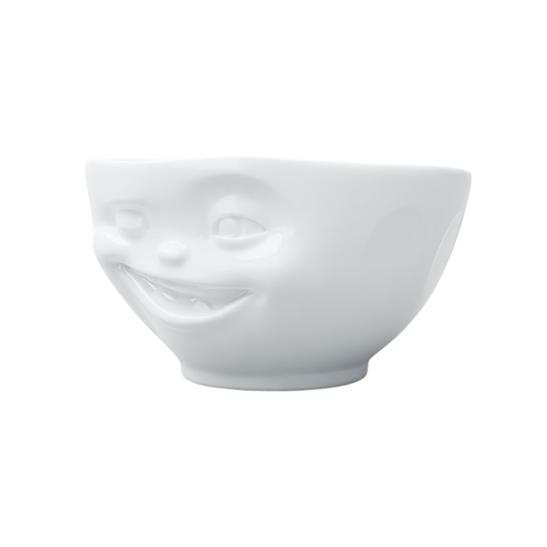 Bol visage “Gourmand” blanc