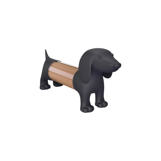 Porte Cure-Dents & Salière-Poivrière Teckel