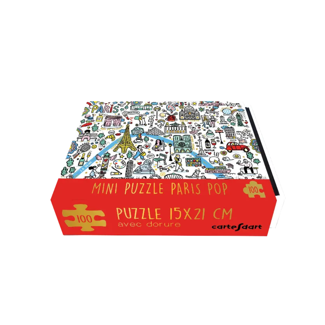 Mini Puzzle Paris – Collection (100 pièces)