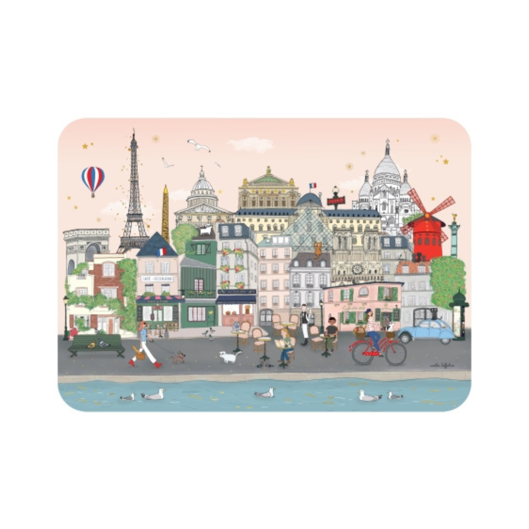 Carte postale Paris – Collection illustrée