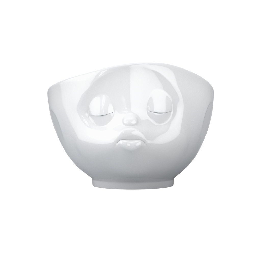 Bol visage “Bisou” blanc