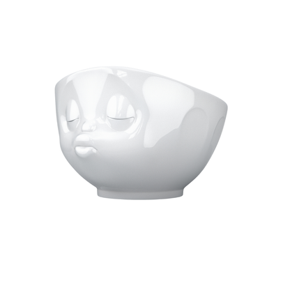 Bol visage “Bisou” blanc