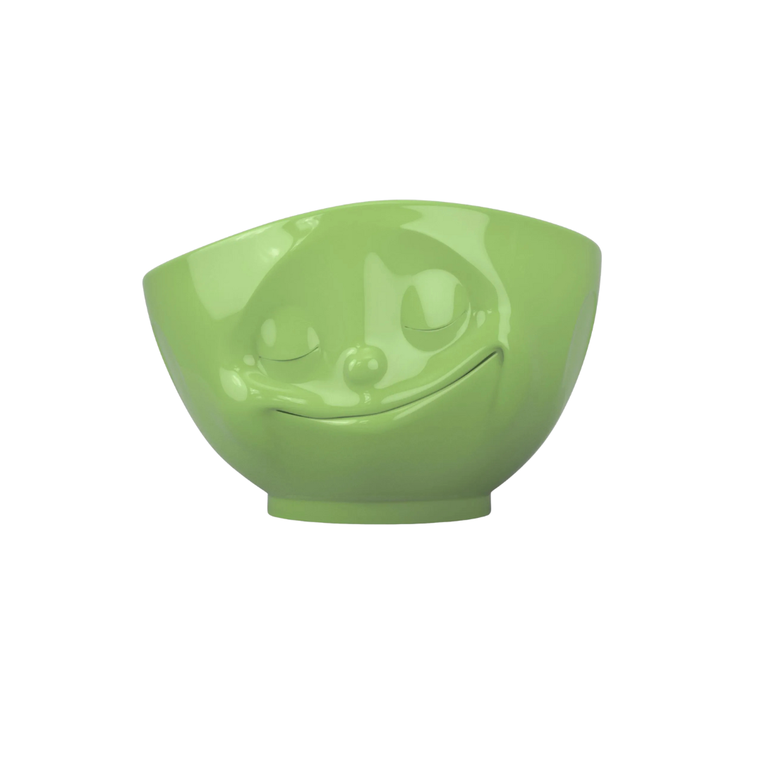 Bol visage “Sourire” vert clair