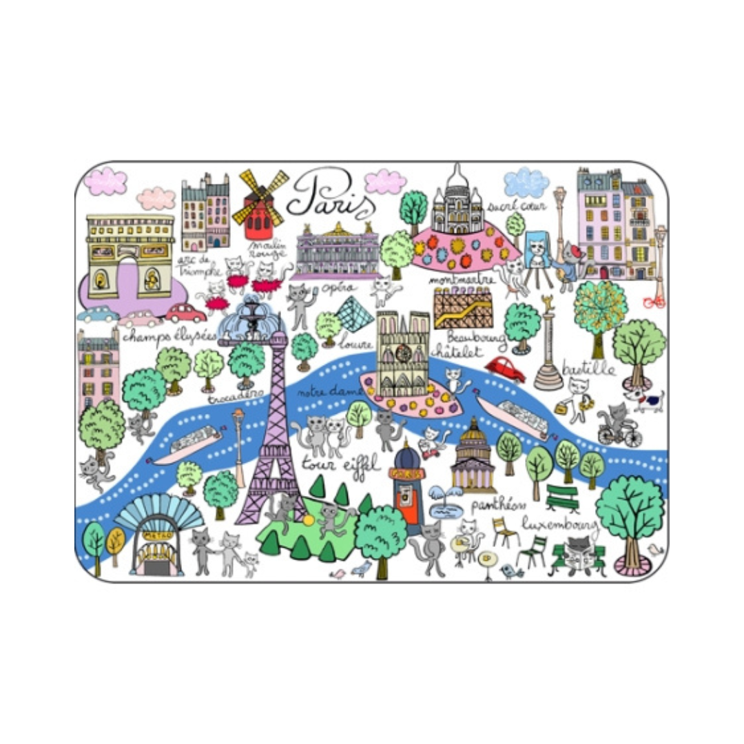 Carte postale Paris – Collection illustrée