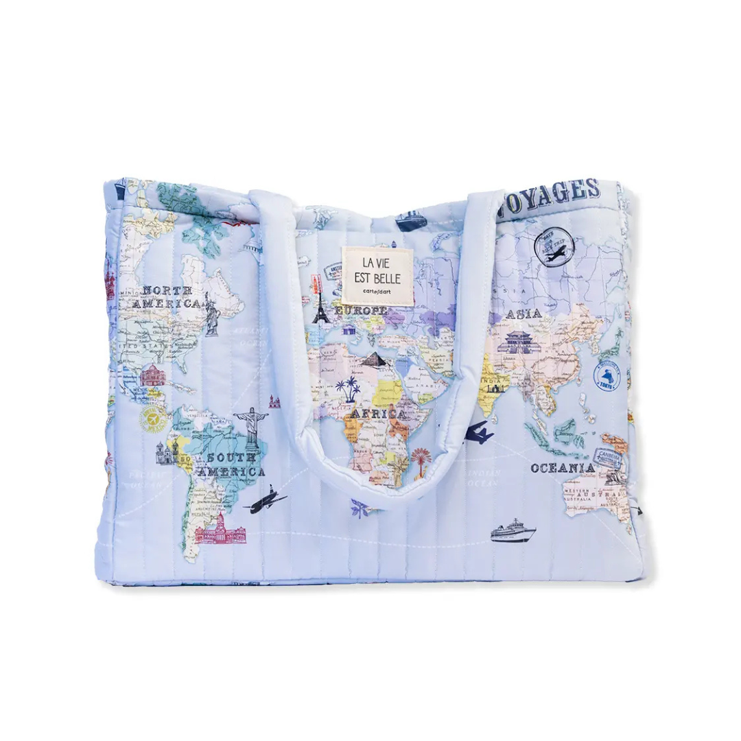 Grand Cabas Matelassé – Voyages