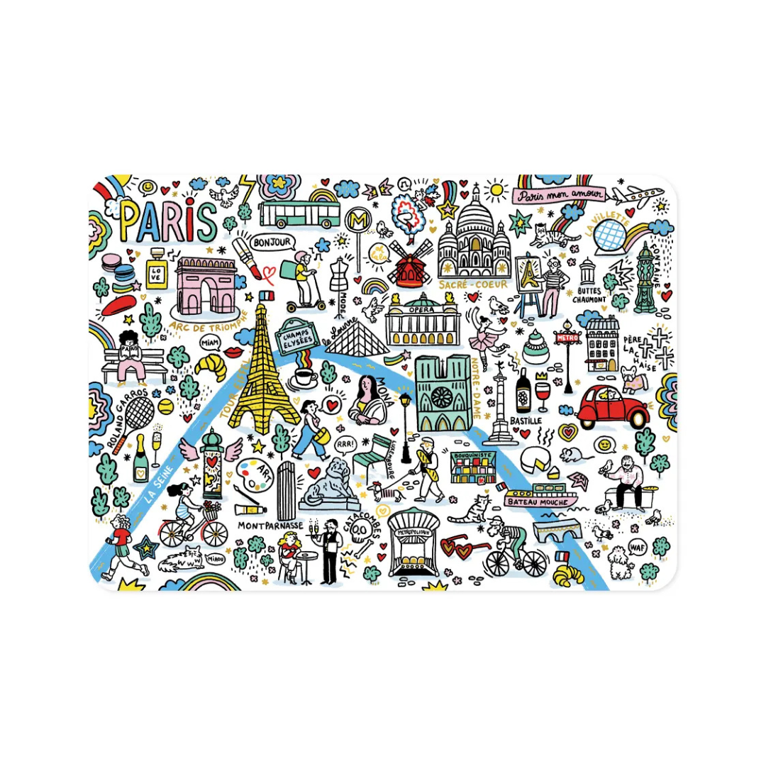 Set de Table & Sous-Mains – Collection Illustrée