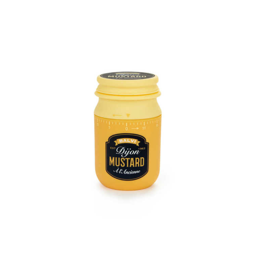 Minuteur de Cuisine Moutarde Vintage – Jaune