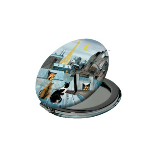 Miroir de Poche Paris – Motifs Variés