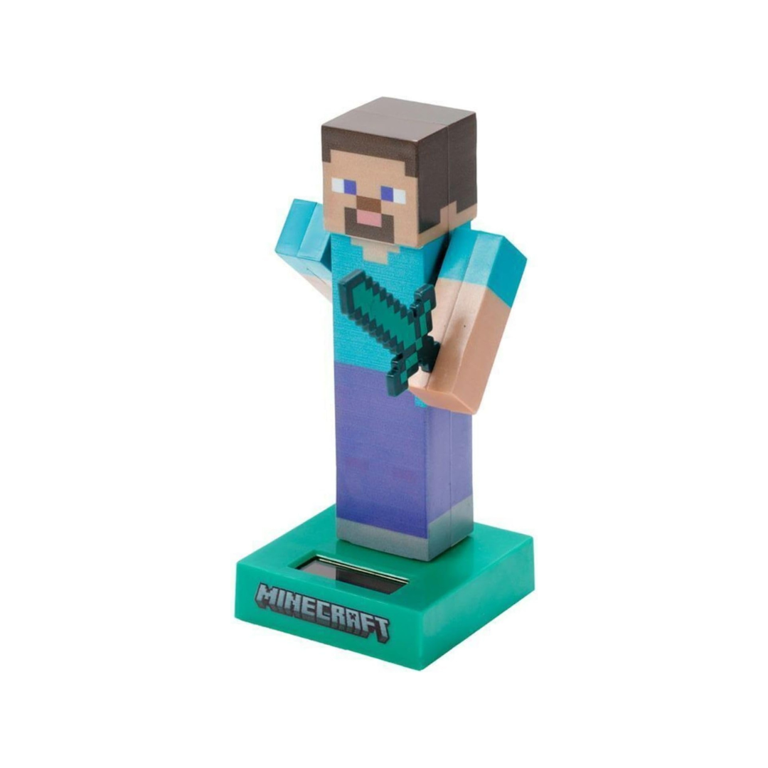 Figurine Solaire Minecraft – Steve