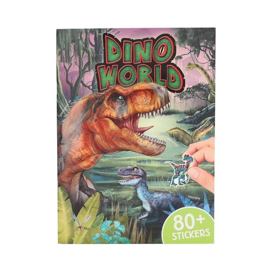 Livre d’Autocollants – Dino World