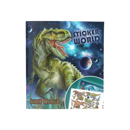 Livre d’Autocollants Dino World Galaxy