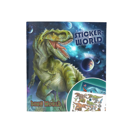 Livre d’Autocollants Dino World Galaxy