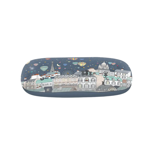 Étui à Lunettes Paris – Motifs Variés