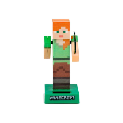 Figurine Solaire Minecraft – Alex
