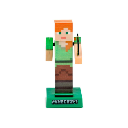 Figurine Solaire Minecraft – Alex