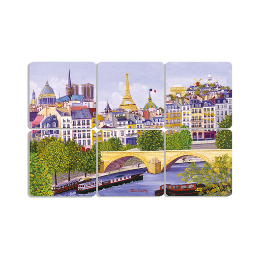 Sous-verres en liège – Collection Illustrée