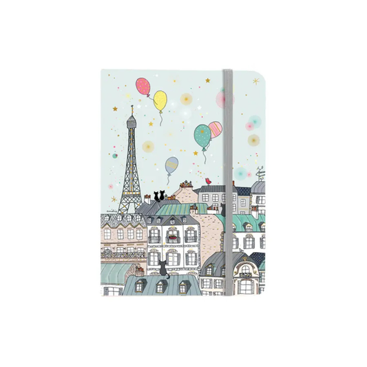 Calepin A6 avec Élastique – Collection Illustrée