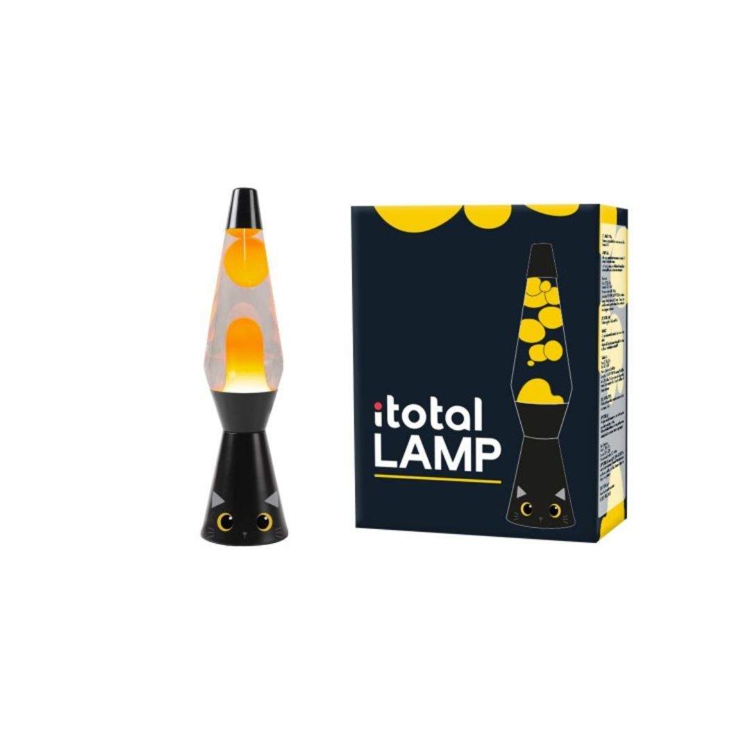 Lampe à Lave Chat Noir