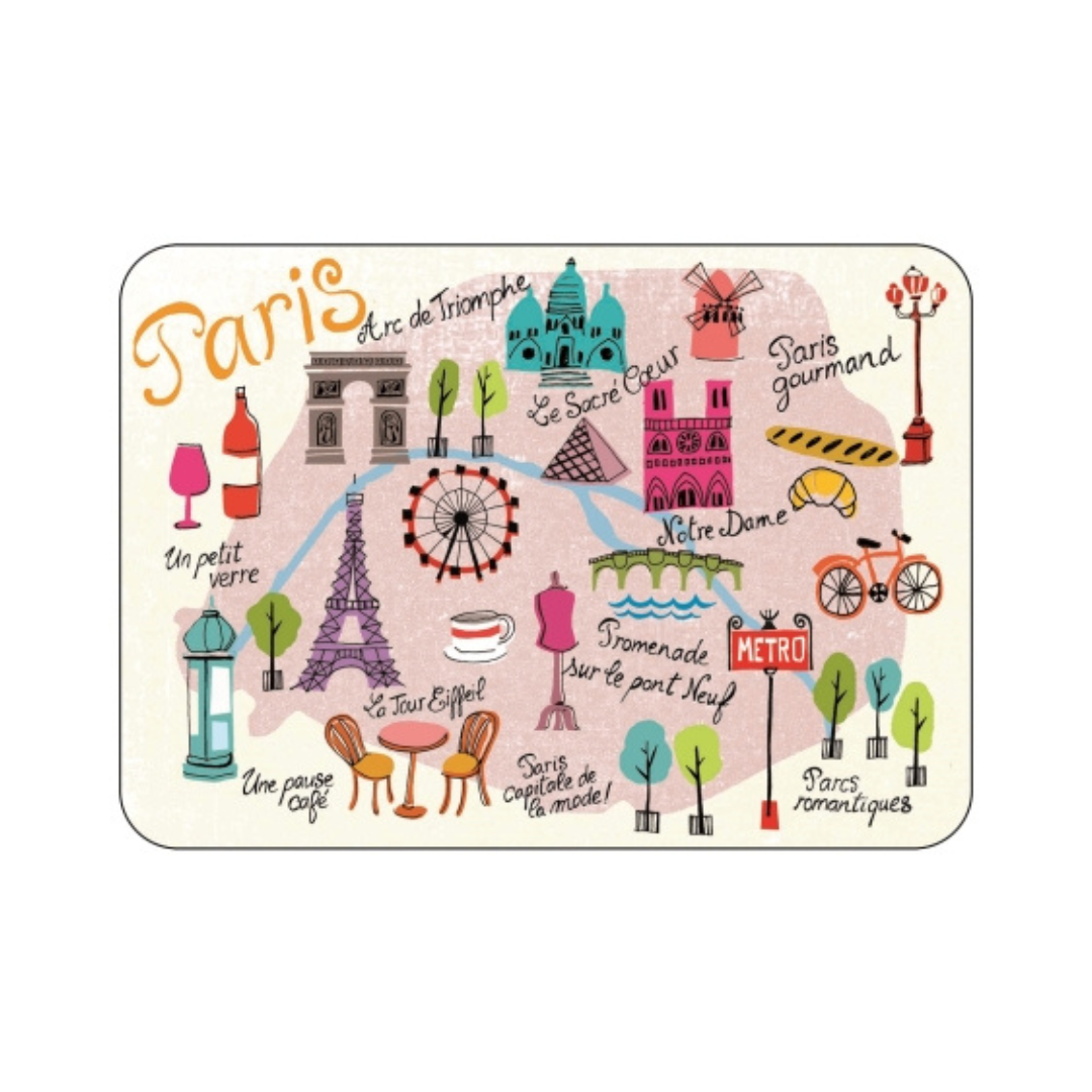 Carte postale Paris – Collection illustrée