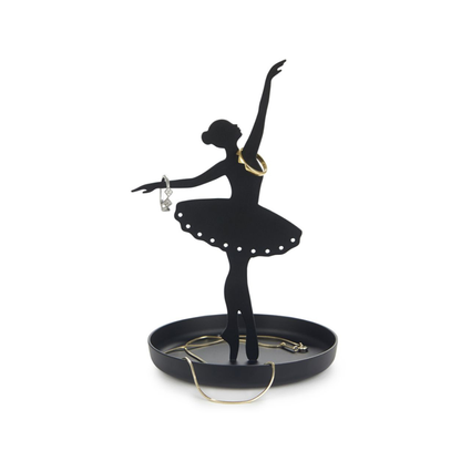 Porte-Bijoux Ballerine Noir