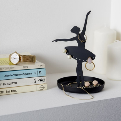 Porte-Bijoux Ballerine Noir